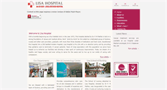 Desktop Screenshot of lisahospital.com